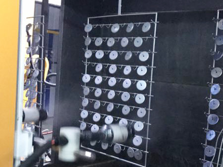 五金件旋杯靜電噴漆設備